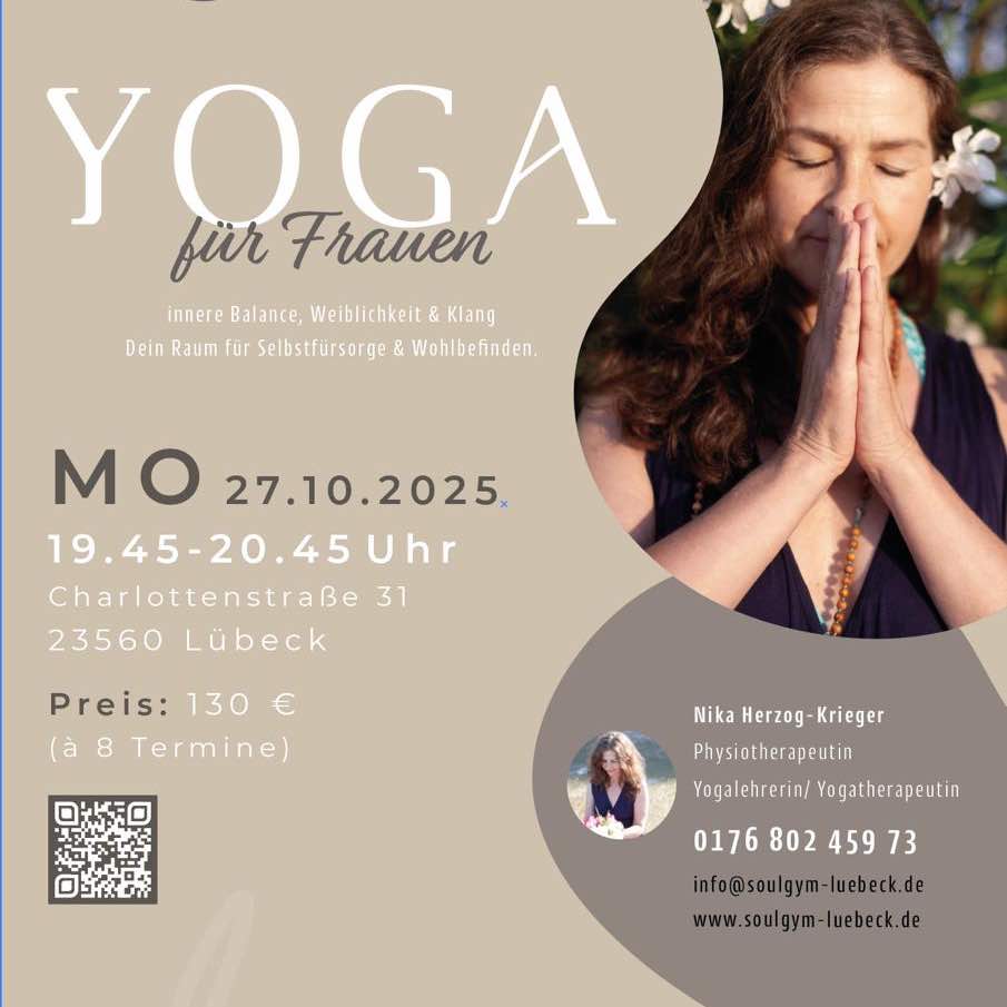 Yoga für Frauen - Krankenkassenkurs Lübeck